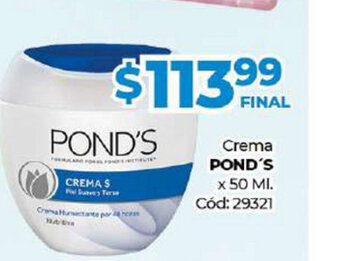 Diarco Ponds Crema x 50ml oferta