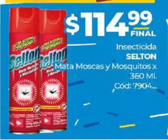 Diarco Selton Insecticida Mata Mosca y Mosquitos 360ml oferta