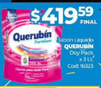 Diarco Querubin Jabón Liquido Doy Pack x 3 Lt oferta