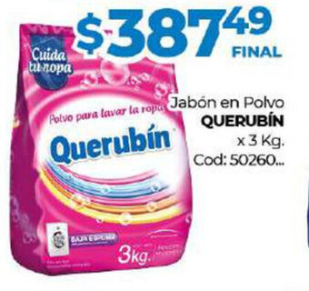 Diarco Querubin Jabón en Polvo 3kg oferta