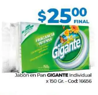 Diarco Gigante Jabón en Pan Individual 150gr oferta