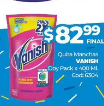Diarco Vanish Quita Manchas Doy Pack x 400ml oferta