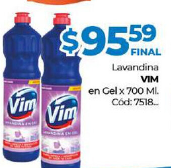 Diarco Vim Lavandina en Gel x 700ml oferta