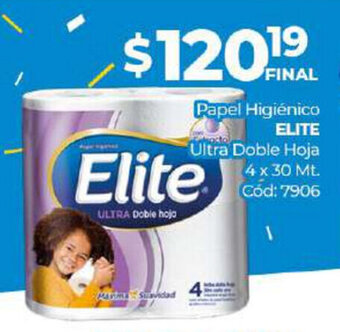 Diarco Elite Papel Higiénico Ultra Doble Hoja 4 x 30Mt oferta