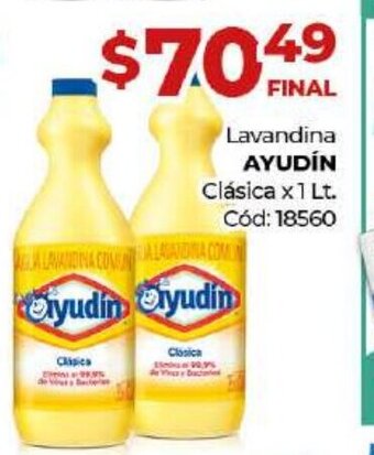 Diarco Ayudín Lavandina Clásica x 1 Lt. oferta