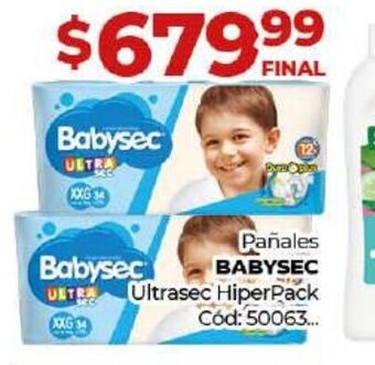 Diarco Babysec Pañales Ultrasec HiperPack oferta