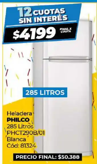 Diarco Philco Heladera 285 litros oferta