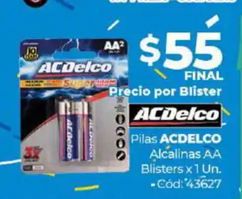 Diarco Acdelco Pilas Alcalinas AA oferta