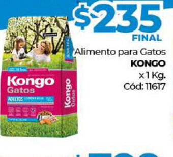 Diarco Kongo Alimento para Gatos x 1kg oferta