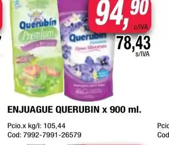 Maxiconsumo Querubin Enjuage x 900ml oferta