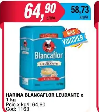 Maxiconsumo Blancaflor Leudante Harina x 1kg oferta