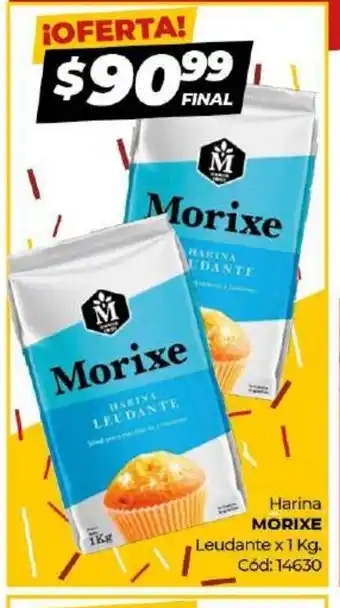 Diarco Harina Morixe Leudante x 1kg oferta