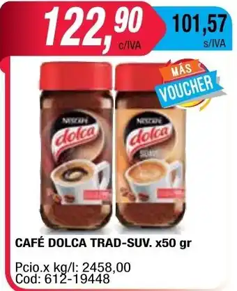 Maxiconsumo Dolca Café Trad-Suv x 50gr oferta