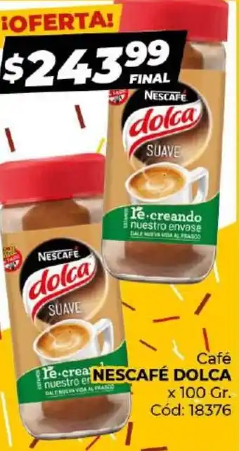 Diarco Nescafé Dolca Café x 100 Gr. oferta