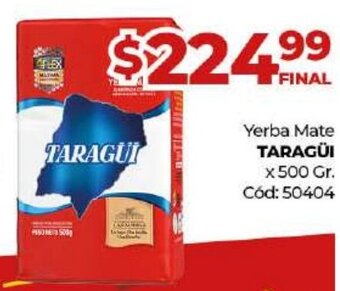 Diarco Taragüi Yerba Mate x 500 Gr. oferta