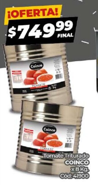 Diarco Coinco Tomate Triturado x 8 Kg oferta