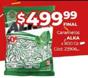 Diarco Alka Caramelos x 800 Gr oferta