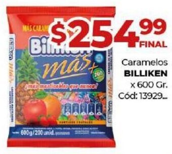 Diarco Billiken Caramelos x 600 Gr. oferta