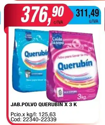 Maxiconsumo Querubin Jabon Polvo x 3k oferta