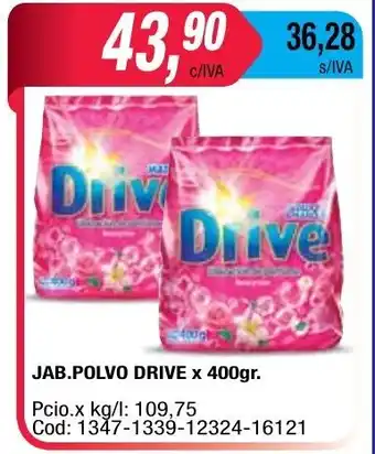 Maxiconsumo Drive Jabon Polvo x 400gr. oferta