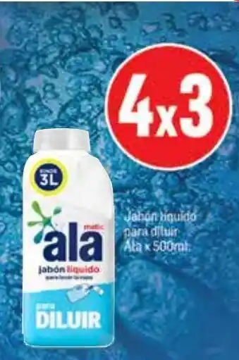 Maxiconsumo Ala Diluir Jabón Líquido x 500ml oferta