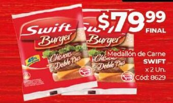 Diarco Swift Medallón de Carne x 2 Un. oferta