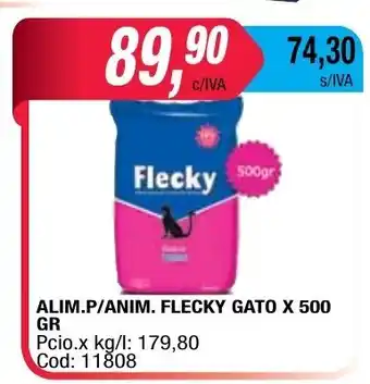 Maxiconsumo Flecky Gato Alimento P/Anim. x 500gr oferta