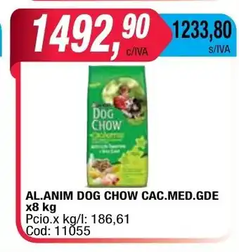Maxiconsumo Dog Chow Ca. Med. Gde Alimento Anim. x8kg oferta