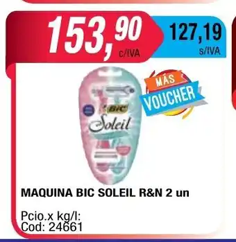 Maxiconsumo Bic Soleil R&N Maquina 2un oferta