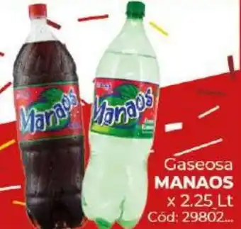 Diarco 10% Dto. Manaos Gaseosa x 2.25 Lt oferta
