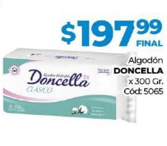 Diarco Doncella Algodón x 300 Gr. oferta