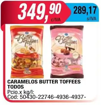 Butter Toffees Caramelos Todos