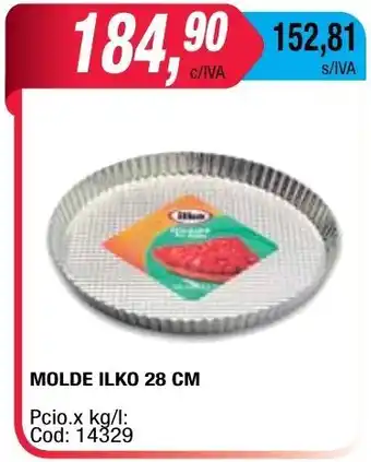 Maxiconsumo Ilko Molde 28cm oferta