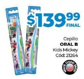Diarco Oral B Cepillo Kids Mickey oferta