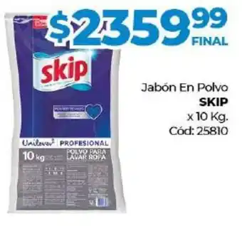 Diarco Skip Jabón En Polvo x 10 Kg. oferta