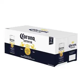 Coto Cerveza corona pack latas 269 cc 10 unidades oferta