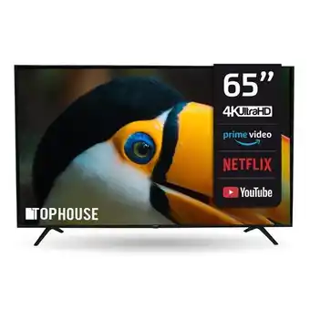 Coto Smart tv led top house 65" 4k th6521uh6 oferta
