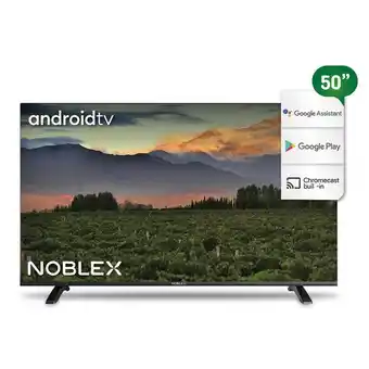 Coto Smart tv led noblex 50" 4k dm50x7550 oferta
