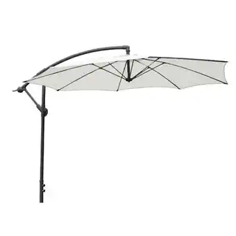 Coto Sombrilla aluminio home studio 3 m blanco oferta