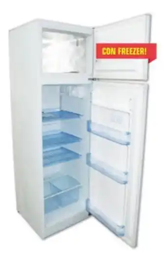 Hiper Audio Heladera 280lts con freezer pearson oferta