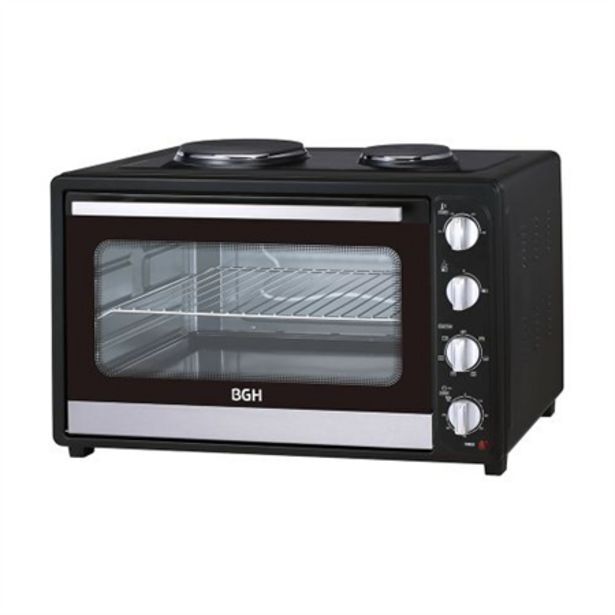 Hornito eléctrico bgh bhe64m20 64lts oferta en Castillo Hogar