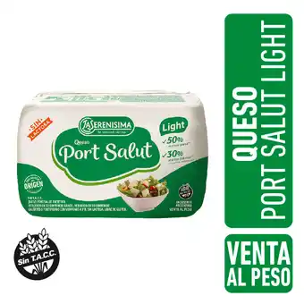 Walmart Queso Port Salut Light La Serenisima Unidad 500gr oferta