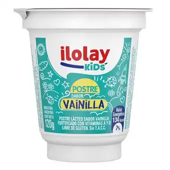 Walmart Postre De Vainilla Ilolay X 120 Gr oferta