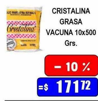 Cristalina Grasa Vacuna