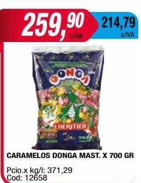 Maxiconsumo Caramelos Donga Mast oferta