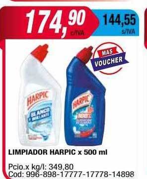 Maxiconsumo Limpiador Harpic oferta