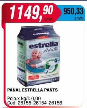Maxiconsumo Pañal Estrella Pants oferta