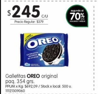 Jumbo Galletas oreo 354g oferta