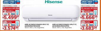 Carrefour Maxi Aire acondicionado hisense oferta