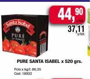 Maxiconsumo Pure Santa Isabel oferta